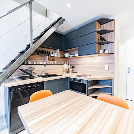 Le Duplex - 4 Pers- Part Dieu Lägenhet *